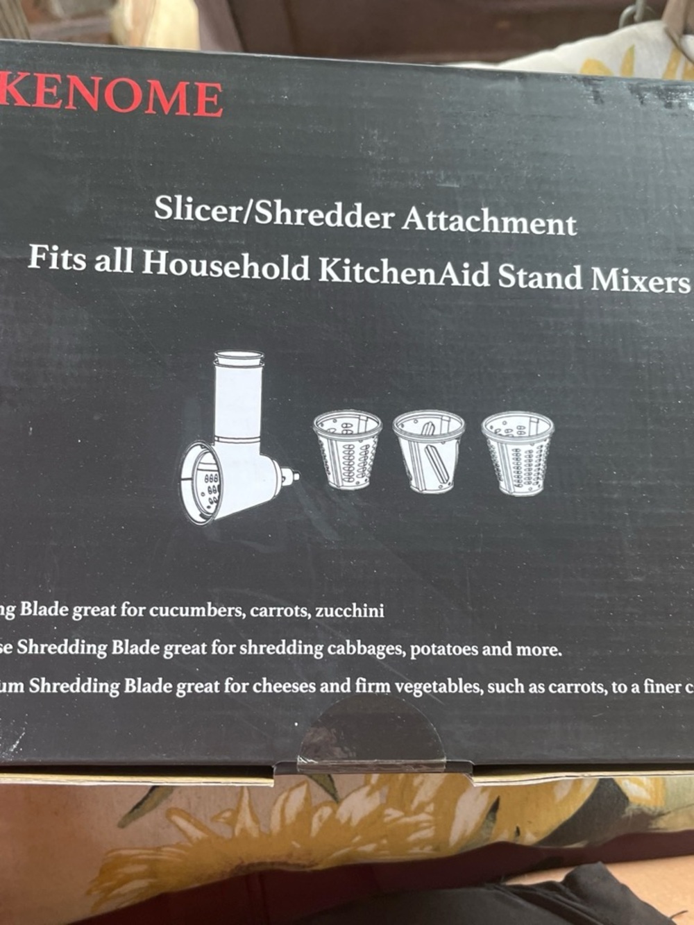 KitchenAid Slicer/Shredder Attachment - Black